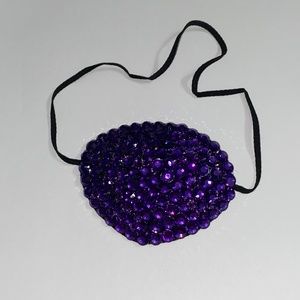 Cadbury Purple Fancy Eye Patch Cover Up